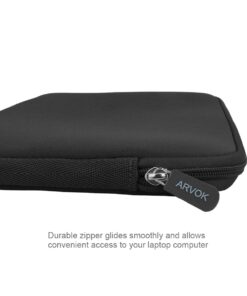 ARVOK 15-16 Inch Laptop Sleeve Multi-Color & Size Choices Case/Water-Resistant Neoprene Notebook Computer Pocket Tablet Briefcase Carrying Bag/Pouch Skin Cover for HP/Dell/Lenovo/Asus/Acer, Black 15.6 inch 34 61XGn9A6rTL 1
