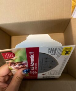 K9 Advantix II Large Dog Vet-Recommended Flea, Tick & Mosquito Treatment & Prevention | Dogs 21-55 lbs. | 2-Mo Supply 2 Pack Large Dog only 37 61XIXKd41dL