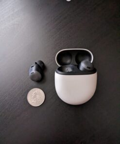 Google Pixel Buds Pro - Noise Canceling Earbuds - Up to 31 Hour Battery Life with Charging Case - Bluetooth Headphones - Compatible with Android - Charcoal 53 61XKs8MjD7L