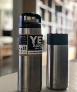 YETI Rambler 18oz Bottle Stainless Steel 37 61XM498KBwL