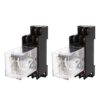 uxcell 2PCS JQX-13F DC12V Coil DPDT 8Pin Power Electromagnetic Relay w Socket 15 61XN6XxxUBL