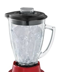 Oster 6844 6-Cup Glass Jar 12-Speed Blender, Metallic Red Metaliic Red 12 61XNZr8Xl L