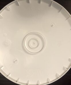 5 Gallon White Bucket & Lid - Durable 90 Mil All Purpose Pail - Food Grade - BPA Free Plasti (5 Gal. w/Lids - 6pk) 6 32 61XOHAk2x0L