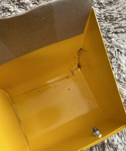 The Big Dig Sandbox Digger Excavator Crane with 360 Degree Rotation with Base Great for Sand, Dirt and Snow, Steel Outdoor Play Toy, Yellow 50 61XOMJHGTVL