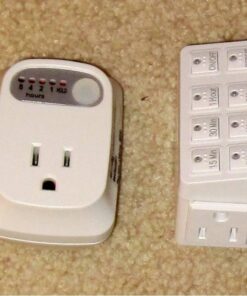 BN-LINK Indoor Countdown Timer with Repeat Function, Heavy Duty Accurate Compact Size for Charger Vacation Security, 3-Prong Grounded Outlet, 15A/1875W ½ HP ETL Listed 30 61XPs5CEDL