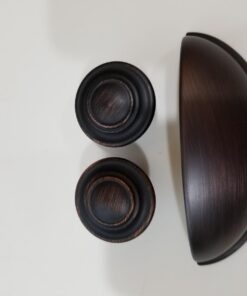 Cosmas 10 Pack 783ORB Oil Rubbed Bronze Cabinet Hardware Bin Cup Drawer Handle Pull - 3" Inch (76mm) Hole Centers 27 61XSaTcfkmL