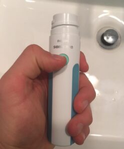 Philips Sonicare HX5611/01 Essence Rechargeable Electric Toothbrush, Mid-Blue Standard Packaging 46 61XSu2fP0uL