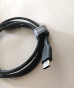 Anker USB C Cable, PowerLine USB 3.0 to USB C Charger Cable (3ft) with 56k Ohm Pull-up Resistor for Samsung Galaxy Note 8, S8, S8+, S9, Oculus Quest, Sony XZ, LG V20 G5 G6, HTC 10 (Black) 3ft Black 1 34 61XTHz2FcUL