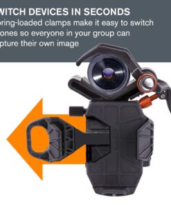 Celestron – NexYZ – 3–Axis Universal Smartphone Adapter for Telescope – Digiscoping Smartphone Adapter – Capture Images and Video Through Your Telescope or Spotting Scope NeXYZ 3-Axis Smartphone Adapter 35 61XTP4AMv S