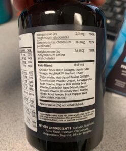 Vitamin Bounty Tune Your Keto Multivitamin - Keto Vitamins, Keto Multivitamin Women and Men, Electrolytes with Vitamin C, Magnesium, Collagen, Potassium, MCT, Energy Support - 90 Capsules 33 61XVjOox9iL