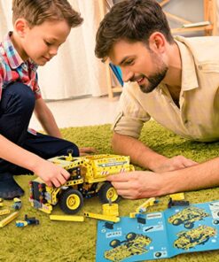 GILI STEM Building Toy for Boys 8-12 - Dump Truck or Airplane 2 in 1 Construction Engineering Kit (361pcs) Best Gift for Kids Age 6 7 8 9 10 11 12+ Years Old 14 61XWIUtUsUL