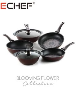 TeChef - Blooming Flower Frying Pan, with Teflon Platinum Non-Stick Coating (PFOA Free) / Ceramic Coated Outside/Induction Ready (20 cm (8 in)) 8-Inch 13 61XX8rXGyUL