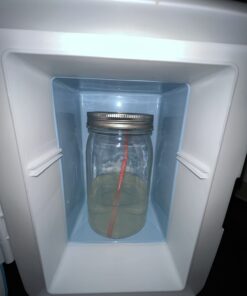 Cooluli Mini Fridge for Bedroom - Car, Office Desk & Dorm Room - Portable 4L/6 Can Electric Plug In Cooler & Warmer for Food, Drinks, Skincare Beauty & Makeup - 12v AC/DC & Exclusive USB Option, Blue 53 61XXL0v7L