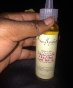 Sheamoisture Hair Serum Oil for Damaged Hair Jamaican Black Castor Oil Hair Oil with Shea Butter 2 oz Clean Scent 2 Fl Oz (Pack of 1) 33 61XY xuBe0L