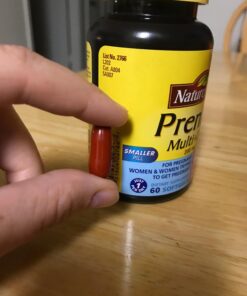 Nature Made Prenatal with Folic Acid + DHA, Prenatal Vitamin and Mineral Supplement for Daily Nutritional Support, 60 Softgels, 60 Day Supply Unflavored 60 Count 26 61XZDrNhTAL