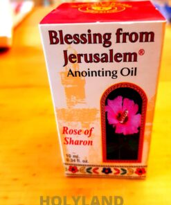 Rose of Sharon Jerusalem Anointing Oil 0.4 fl.oz(12ml)from the Land of the Bible Rose of Sharon 30 61Xd8BEtZ S