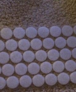 Vkey (500 Pair Sets) 3/4inch 20mm Diameter Sticky Back Coins Hook & Loop Self Adhesive Dots Tapes (White) White 52 61XfuH2nk4L 1