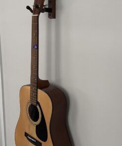 String Swing CC01K-BW Guitar Hanger and Guitar Wall Mount Bracket Holder for Acoustic and Electric Guitars Black Walnut 42 61Xfwy6b BL