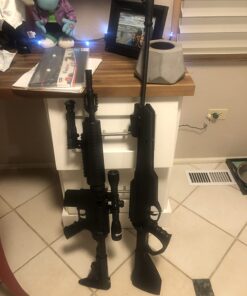 Barra Pellet Guns for Adults - Air Rifle for Hunting, Scope Included, Fires .177 Caliber Pellets, Break Barrel Spring Piston Black TPR 1200 FPS 35 61Xg3dypmZL