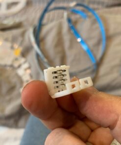 JACKYLED L Shape 4-Pin LED Connectors 10-Pack with 22Pcs Clips 10mm for Strip Lights 45 61Xg7f0bVbL