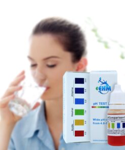 Alkaline Water (ph Test Kit) for Drinking Water Measures pH Level of Water More Accurately Than Test Strips pH Starter Kit Drops Easy to Use 22 61XgaG77GL