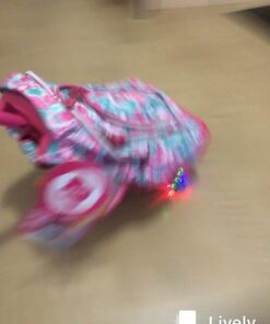 J World New York Kids' Lollipop Rolling Backpack & Lunch Bag Set, Blue Raspberry, One Size 30 61Xluv Uc4L