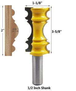 Alternative view of Yakamoz 1/2-Inch Shank Crown Molding Router Bit