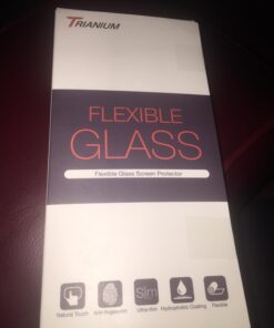 Trianium 2 Pack Screen Protector Designed for Apple iPhone SE 2020 2ND Generation, iPhone 8, iPhone 7 & 6/6s 0.2mm Fiber Flexible Glass Screen Protector/Case Friendly - Pack of 2 33 61XoVidxbL