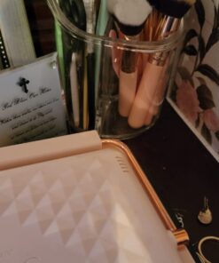 Kabuki Makeup Brush Set - Foundation Powder Blush Concealer Contour Brushes - Perfect For Liquid, Cream or Mineral Products - 10 Pc Collection With Premium Synthetic Bristles For Eye and Face Cosmetic Rose 39 61XpUpTfjuL