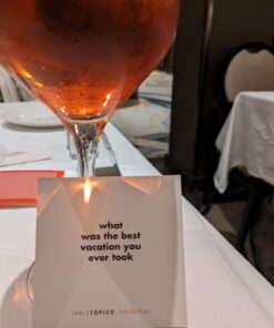 TableTopics Original - 10th Anniversary Edition: Questions to Start Great Conversations, The Best Way to Spark a New Conversation & Create New Memories with Friends & Family, Or Meeting Someone New 28 61Xqrq HzSL 1