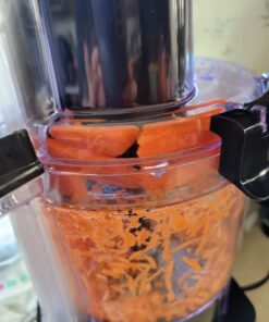 Hamilton Beach Stack & Snap Food Processor and Vegetable Chopper, BPA Free, Stainless Steel Blades, 12 Cup Bowl, 2-Speed 450 Watt Motor, Black (70725A) 43 61XqxOpIFlL 3