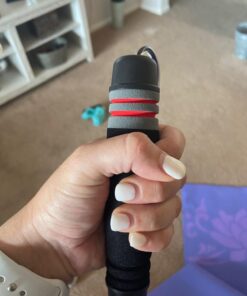 Benvo Weighted Ropeless Jump Rope Cordless Speed Rope Skipping Rope for Double Unders, Exercise, WOD, Boxing, MMA Beachbody Training Fitness- Updated Version Red 29 61XrfiOb6LL