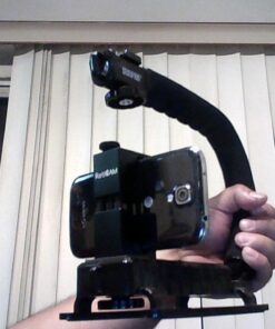 RetiCAM Smartphone Tripod Mount - Metal Universal Smart Phone Tripod Adapter Including Both Standard and XL Mounting Kits Black - Standard and XL (2.1 to 3.6") 51 61Xrr3WNVL