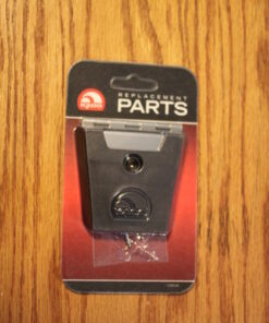 Igloo Hybrid Stainless and Plastic Latch (3.38 L x 0.57 W x 0.57 D Inches) - Black/Silver Black, Stainless Steel 51 61Xrud95iGL