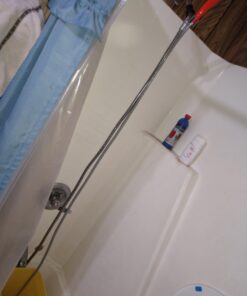 Ivation Portable Outdoor Shower, Battery Powered - Compact Handheld Rechargeable Camping Showerhead - Pumps Water from Bucket Into Steady, Gentle Shower Stream 33 61Xrx4cYXgL