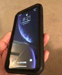 SUPCASE Unicorn Beetle Pro Series Case Designed, with Built-In Screen Protector Full-Body Rugged Holster Case for iPhone XR 6.1 Inch (2018 Release) (Black) Black 56 61XsDPrUszL