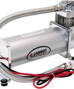 Vixen Horns Train Horn Kit for Trucks/Car/Semi. Complete Onboard System- 200psi Air Compressor, 3 Gallon Aluminum Tank, 4 Trumpets. Super Loud dB. Fits Vehicles like Pickup/Jeep/SUV VXO8330APRO/4318C 15 61XuewSu7 L