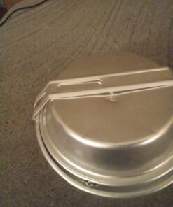 Coleman Camping Cookware | 5-Piece Aluminum Nesting Mess Kit 17 61XwBs1nMvL