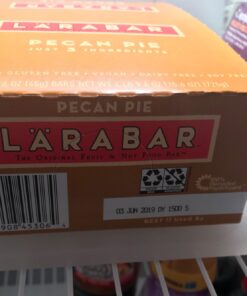 LÄRABAR Pecan Pie, Gluten Free Vegan Fruit & Nut Bar, 1.6 oz Bars, 16 Ct 16 Count (Pack of 1) 30 61XwJfLmiL