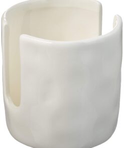 Alternative view of Mud Pie Kitchen Dish Sponge Holder Caddy, Off White Off-White