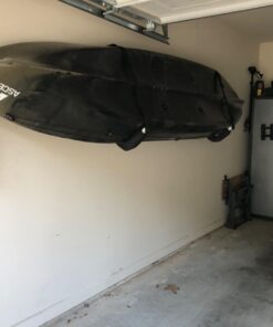 Best Marine and Outdoors Kayak Storage Rack, 2 Premium Wall Mount Racks for Kayaks & SUP Paddle Boards, 125lb Weight Capacity, Indoor Outdoor Paddleboard & Kayaking Accessories 57 61XxnixJK6L 1