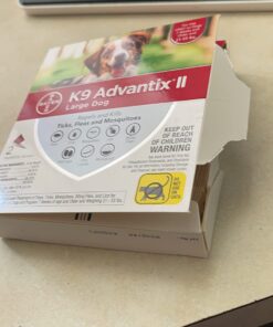 K9 Advantix II Large Dog Vet-Recommended Flea, Tick & Mosquito Treatment & Prevention | Dogs 21-55 lbs. | 2-Mo Supply 2 Pack Large Dog only 32 61Xxx4ykefL