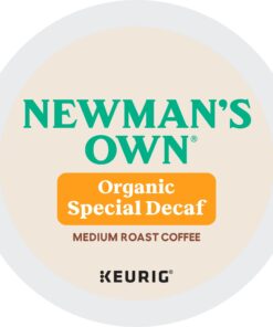 Newman's Own Organics Special Blend Decaf Keurig Single-Serve K-Cup Pods, Medium Roast Coffee, 72 Count (6 Packs of 12) Decaf Special Blend 16 61XyRpelB L