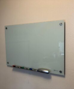 Quartet Magnetic Glass Dry Erase White Board, 3' x 2' Whiteboard, Infinity Frameless Mounting, White Surface (G3624W) 3' x 2' 37 61XzaK 36L