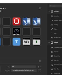 Elgato Stream Deck Classic - Live production controller with 15 customizable LCD keys and adjustable stand, trigger actions in OBS Studio, Streamlabs, Twitch, YouTube and more, works with PC/Mac 43 61Y0MFMcJHL