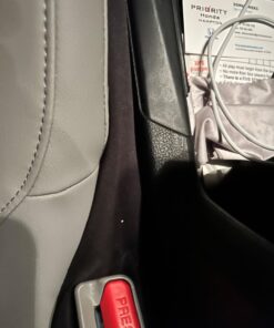 Drop Stop - The Original Patented Car Seat Gap Filler (AS SEEN ON Shark Tank) - Set of 2 and Slide Free Pad and Light 39 61Y0jUxqxzL