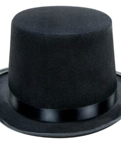 Classic Black Top Hat Perfect for Halloween Costumes, Magician, Steampunk, and Iconic Character Outfits like Stevie Nicks, Mad Hatter, Michael Jackson, and Willy Wonka 19 61Y2kysLN1L