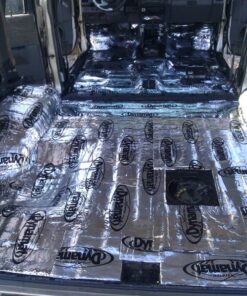 Dynamat 10455 18" x 32" x 0.067" Thick Self-Adhesive Sound Deadener with Xtreme Bulk Pack, (9 Sheets) , Black Sound Deadner 34 61Y3yIygTYL