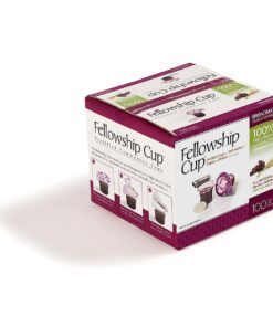 Broadman Church Supplies Pre-filled Communion Fellowship Cup, Juice and Wafer Set, 100 Count, Plastic 100 Count (Pack of 1) 18 61Y6omtoJJL