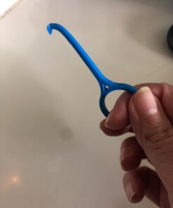 OrthoKey Retainer & Aligner Removal Tool - Dental-Grade Orthodontic Supplies for Invisible Braces, Cleaning & Travel - Bracket & Denture Remover (2-Pack) Blue Blue 2-Pack 47 61Y7BeowKiL 3